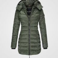 WW - Eleganter urbaner Stil Wintermantel für Damen mit Stehkragen