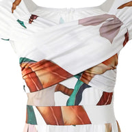 WW | Elegantes Jumpsuit Kleid mit Blumenmuster