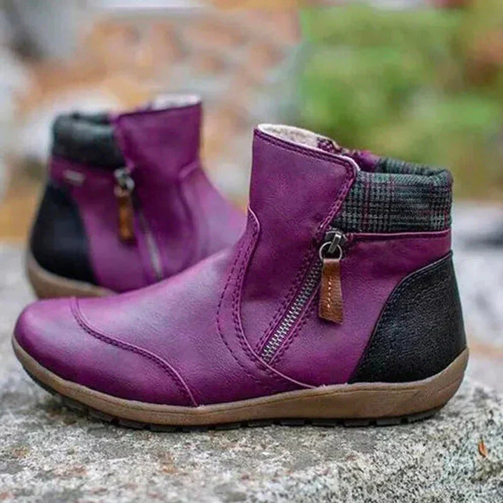 W&W Mode | Orthopädische Wasserdichte Premium-Stiefel Mit Reißverschluss