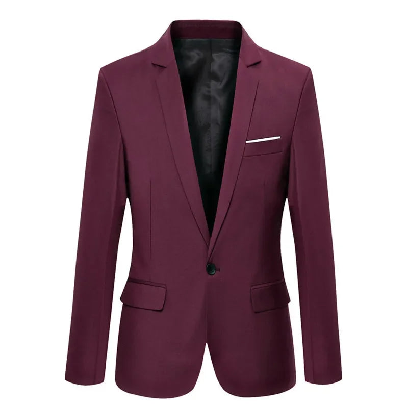 WW | Stilvoller Slim Fit Blazer Für Herren
