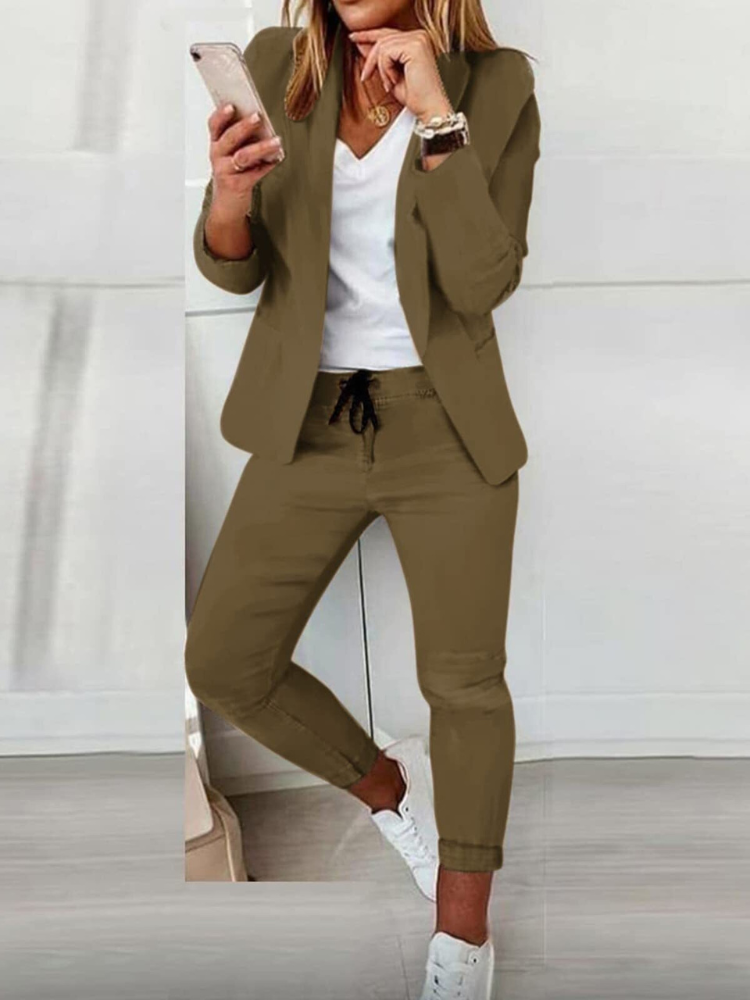 WW | Elegantes Blazer Set (BLAZER + HOSE)