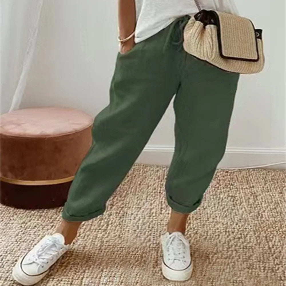 WW | Bequeme Hose aus Leinen