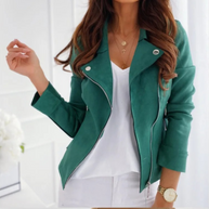 WW | Lederjacke Mit Reißverschluss