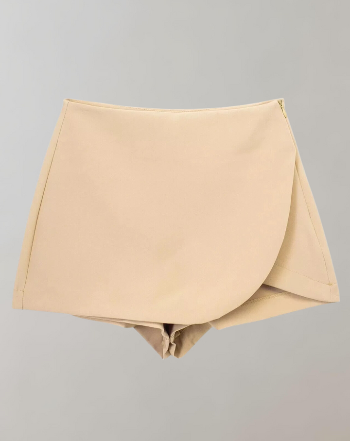 W&W Mode - Lässige asymmetrische Miniröcke Shorts