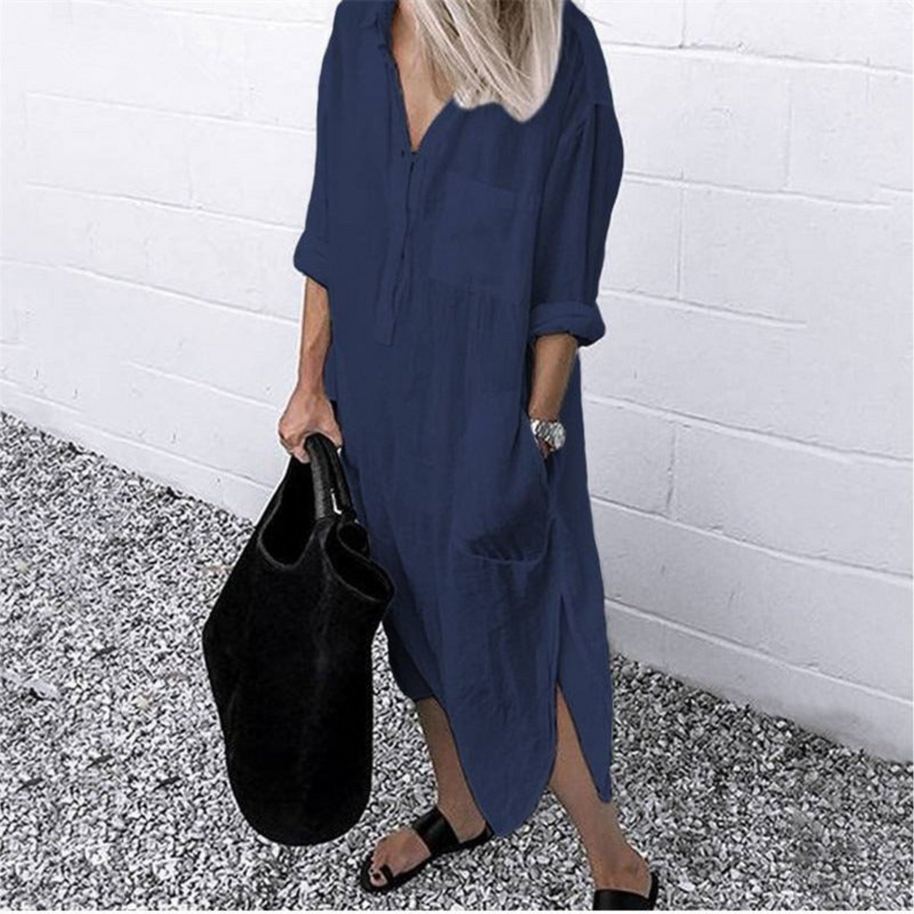 WW | stilvolles und bequemes langes Sommerkleid