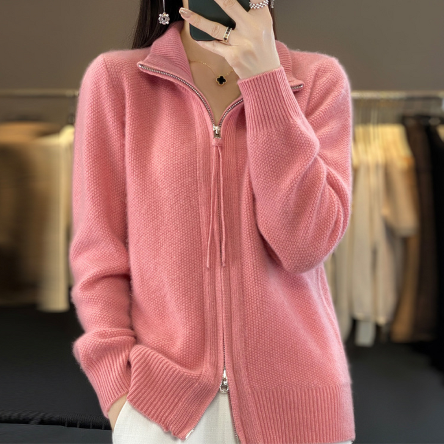 WW | Eleganter und bequemer Reißverschluss-Cardigan