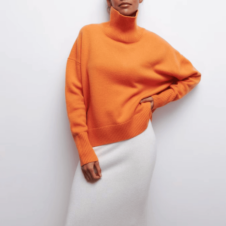 W&W Mode | Rollkragenpullover Elegance