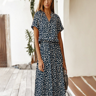 WW | Hemdkleid Für Damen Midi