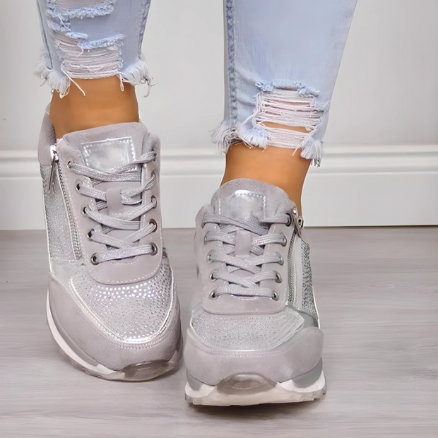 WW - Glamouröse bequeme Casual Sneakers | Sportlich-schicke Sneaker