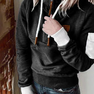 WW | Lässiges Sweatshirt mit Halbem Reißverschluss