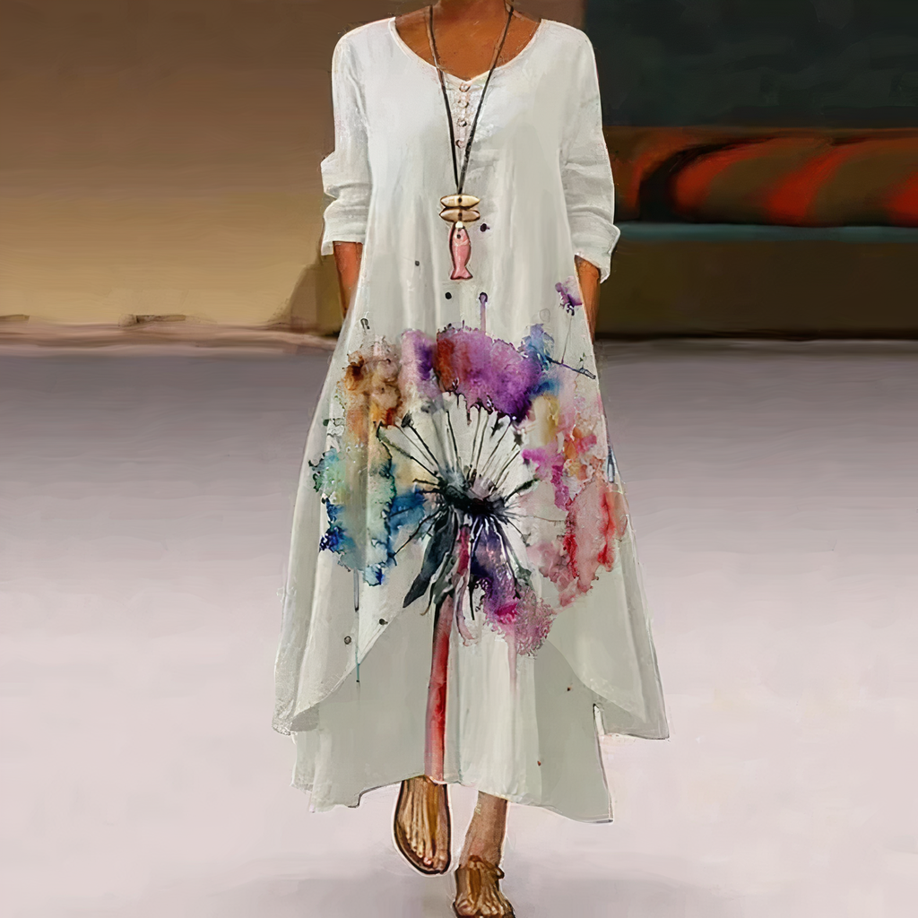 WW | Elegantes Baumwollkleid Modisch