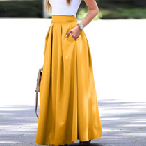 WW | Elegante, Plissierte und Lockere Rock