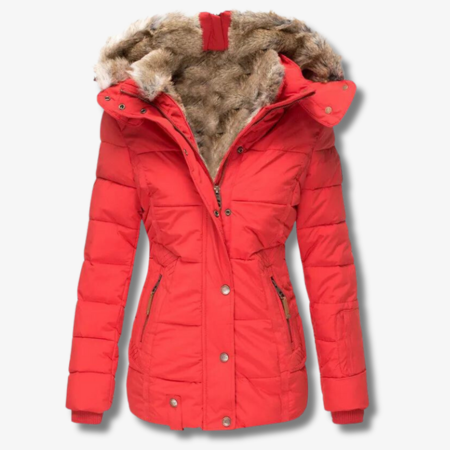 W&W Mode Warme Jacke mit Kapuze