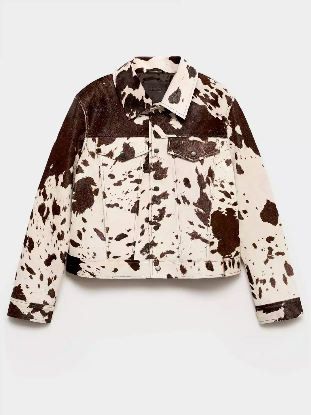 WW | Gemusterte Lederjacke