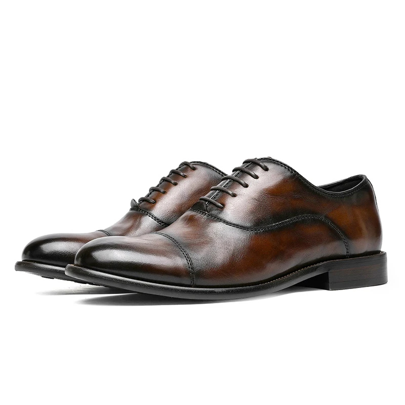 W&W Mode | Elegante Leder Herrenschuhe Mit Schnürung Und Klassischem Design