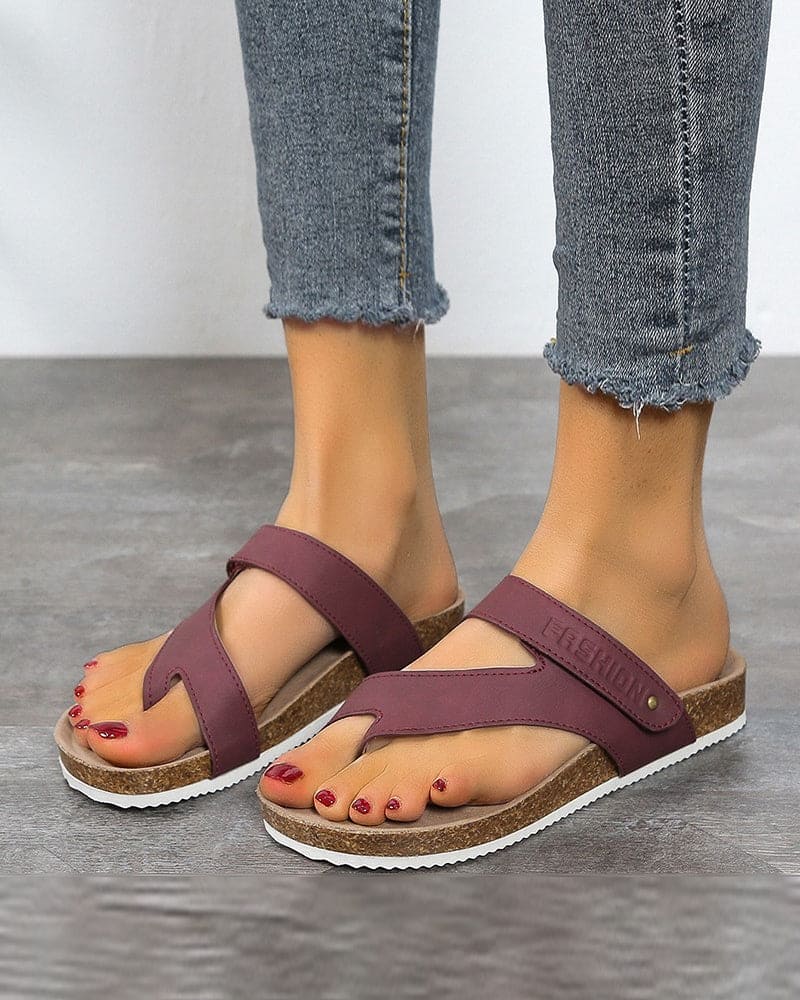 W&W Mode | Bequeme Ledersandalen