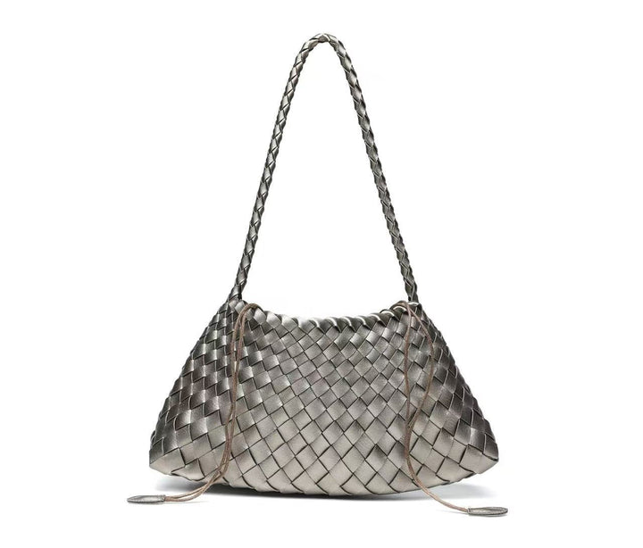 W&W Mode | Schultertasche Mit Geflochtenem Design