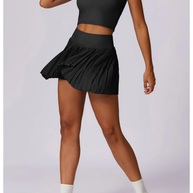 Sportlicher Faltenrock