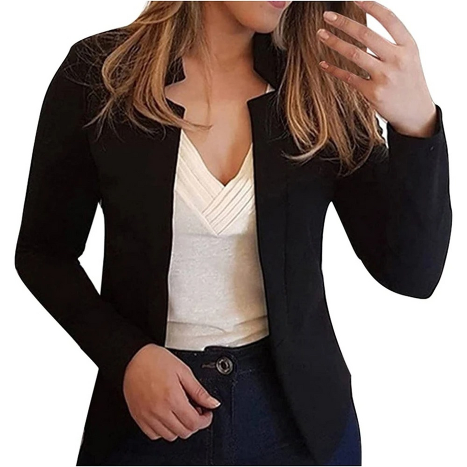 WW – Kleiner Damenblazer, schlichter Cardigan