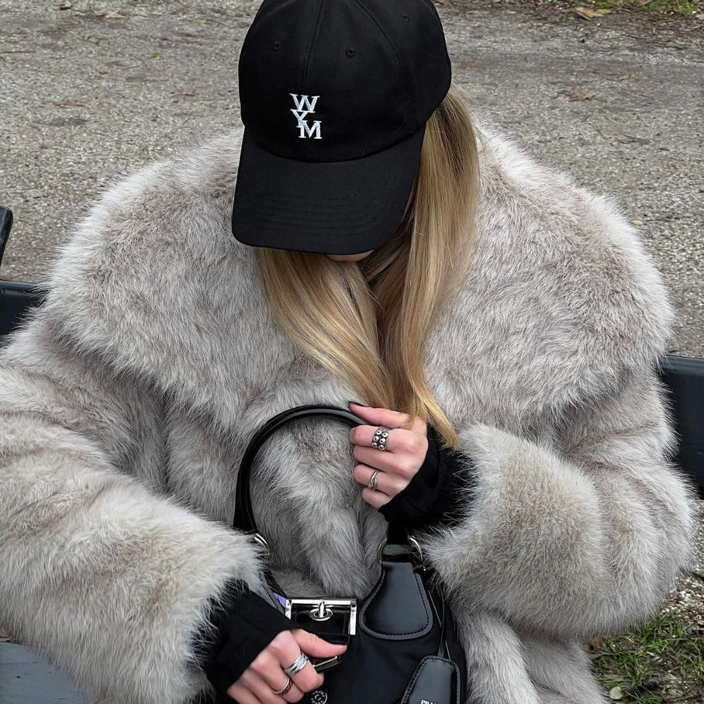 WW | Jacke Luxuriöse Kurze Pelzjacke Für Damen Mit Weichem Synthetischem Pelz