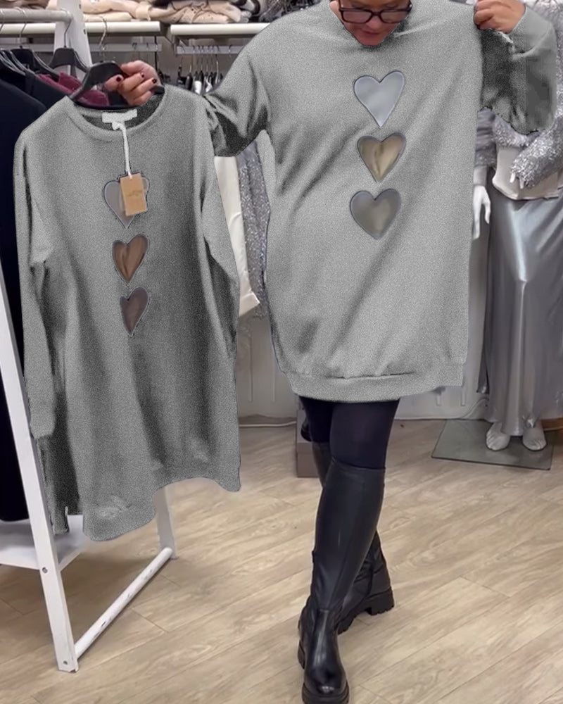 WW | Shift Herz Muster Lässig