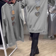 WW | Shift Herz Muster Lässig