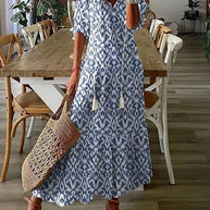 WW | Sommer Midi Kleid Mit Licht Design