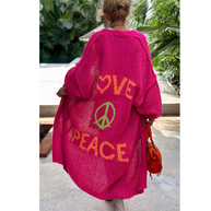 WW peace strickjacke - Ibiza