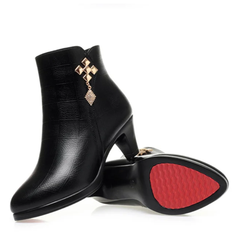W&W Mode | Elegante Damen Stiefeletten Mit Rutschfester Sohle Und Komfort