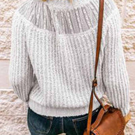 Entspannter und modischer Winterpullover