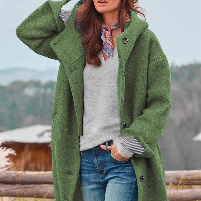 WW | Lässiger Lange Mantel für Damen | Stilvoll und Bequem