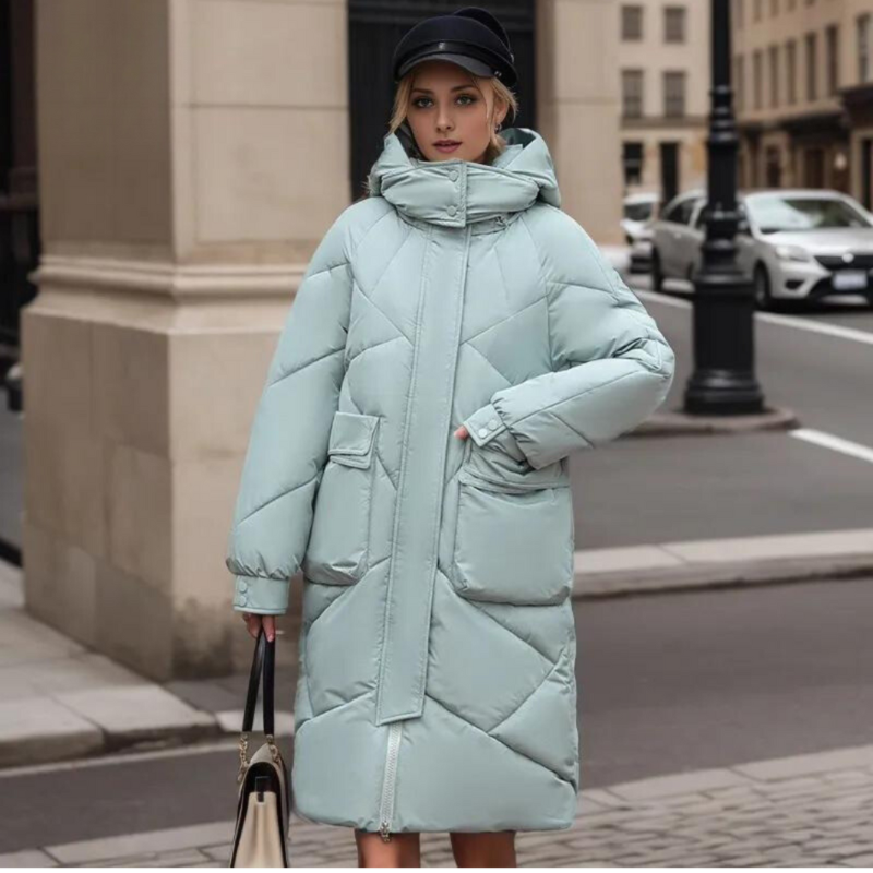 WW | Lange Jacke Für Frauen Winter Warm