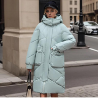 WW | Lange Jacke Für Frauen Winter Warm