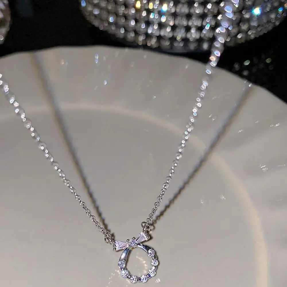 WW | Bogen Engel Flügel Herz Anhänger Kette Für Damen