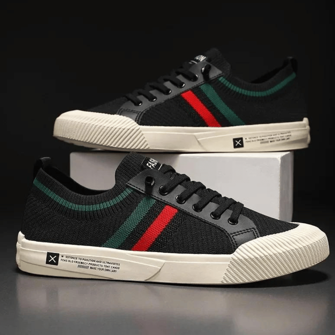 WW | Lässige Sneakers Mit Strickmuster Für Männer