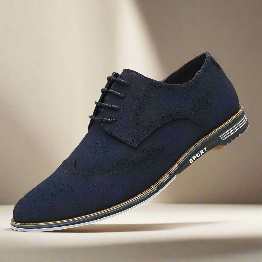 Damen Wildlederschuhe mit rutschfester Sohle