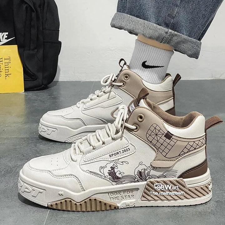 Herren Sneaker mit Mesh-Futter und Gummisohle