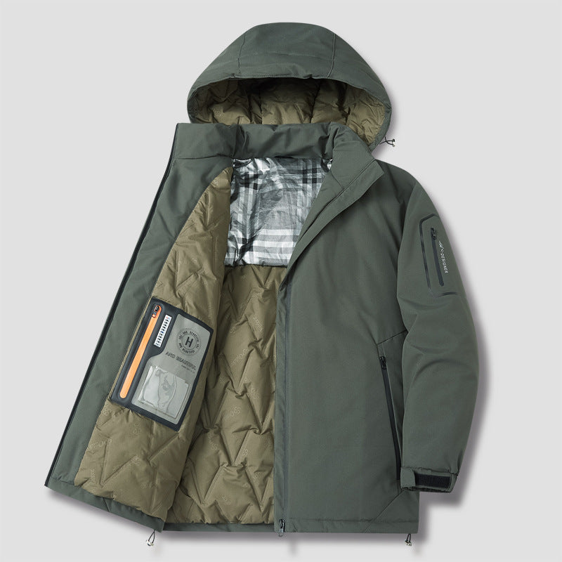 WW | Dicke Und Warme Jacke Für Herren