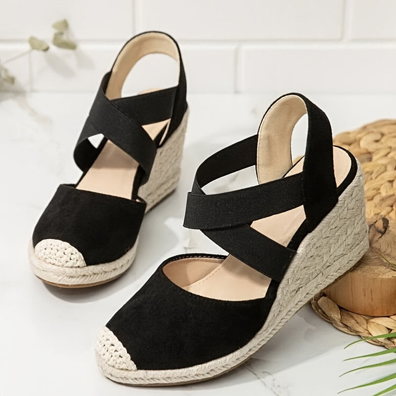 WW | Damen Espadrilles Mit Keilabsatz
