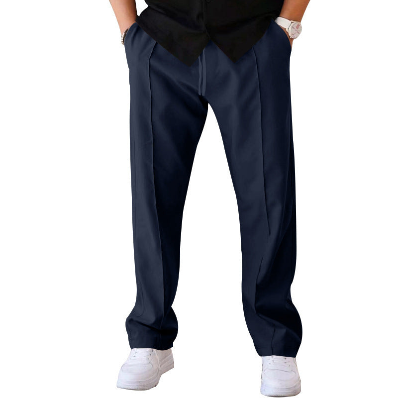 WW | Sportliche Herrenhose Mit Lockerem, Geradem Schnitt Und Kordelzug