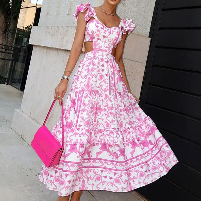 W&W Mode Schulter-Polster-Kleid