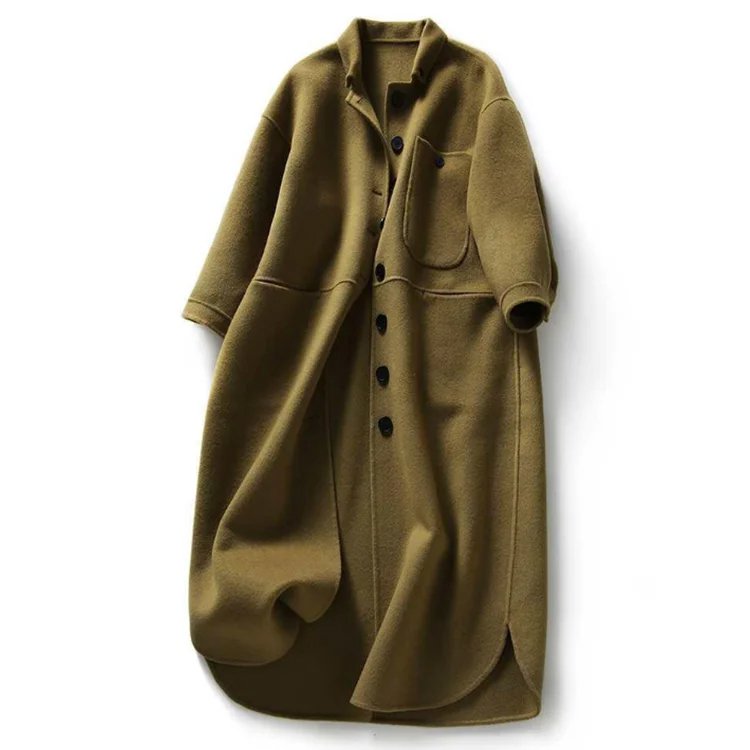 WOLFF - Damen klassischer Trenchcoat