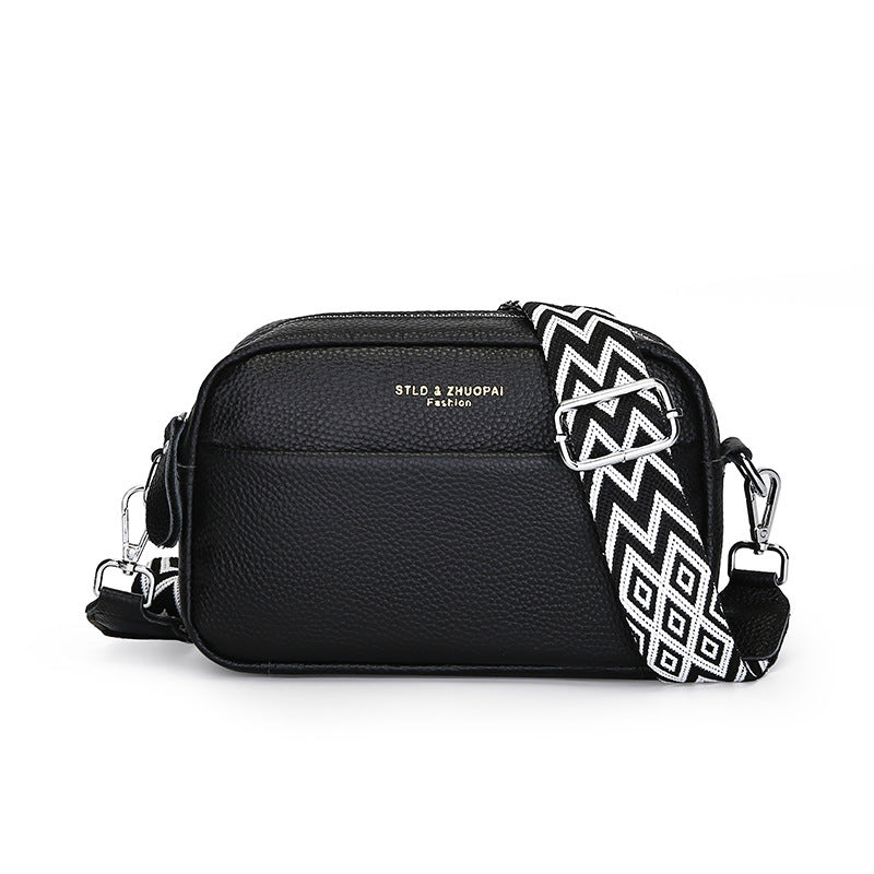 WW | Schlichte Schultertasche Aus Veganem Leder Im Kleinen Quadratischen Format