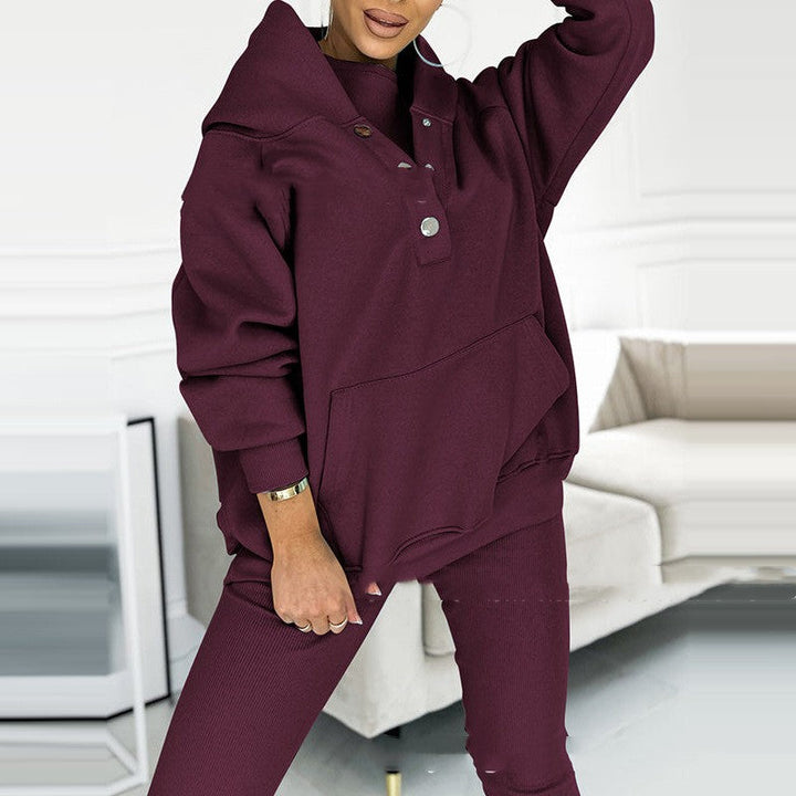 W&W Mode | 3-Teiliges Damen-Sportset Für Herbst Und Winter