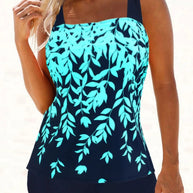 WW – Tankini mit Blattmuster