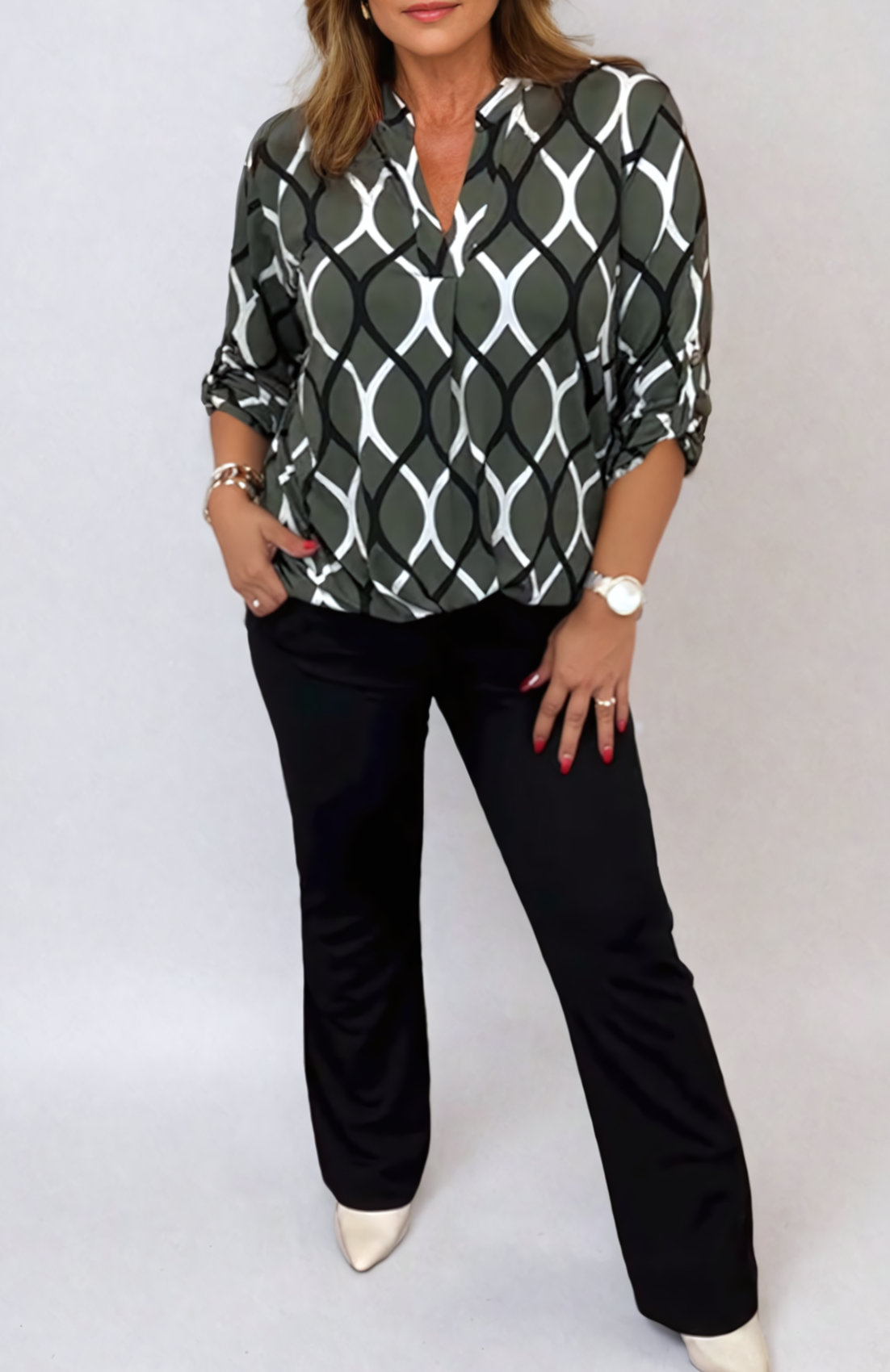 WW | Bluse mit Leichter und Eleganter Passform