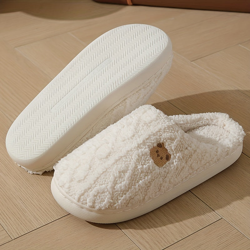 W&W Mode | Kuschelige Plüschgefütterte Winterpantoffeln – Warm Und Bequem Für Den Winter