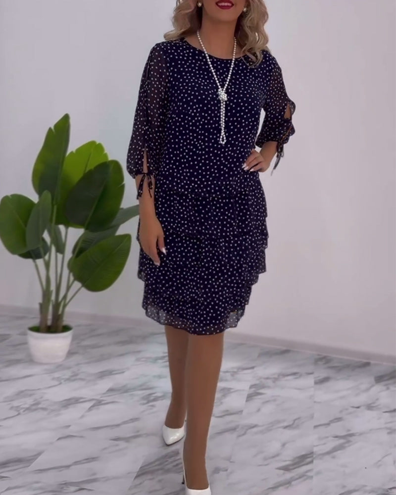 WW | Stilvolles Herbstkleid Mit Eleganz