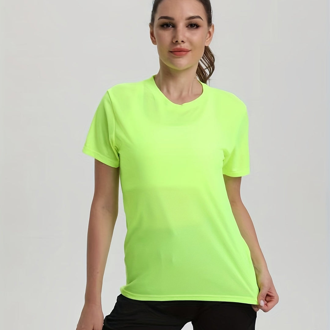 W&W Mode | Schnell Trocknendes, Leichtes Sportshirt für Damen