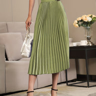 WW | Elegante A-linie Gefalteter Rock
